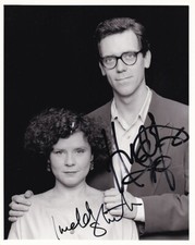 IMELDA STAUNTON signed autograph 20x25cm HUGH LAURIE in person autograph COA