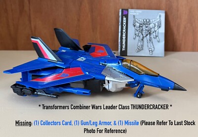 * Transformers Combiner Wars Leader Class Thundercracker * (Used)