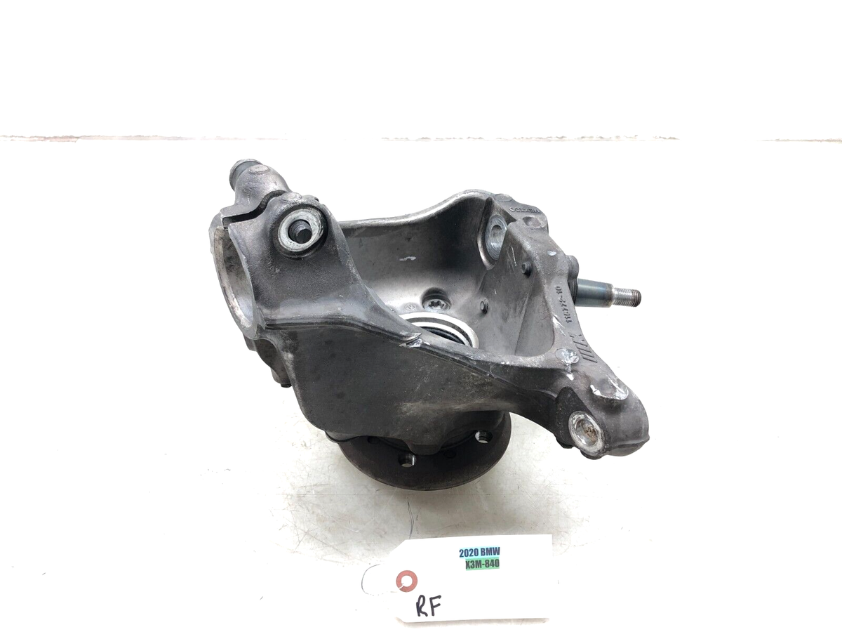 2020-2024 BMW X3M F97 X4M F98 RIGHT PASS FRONT SPINDLE KNUCKLE HUB