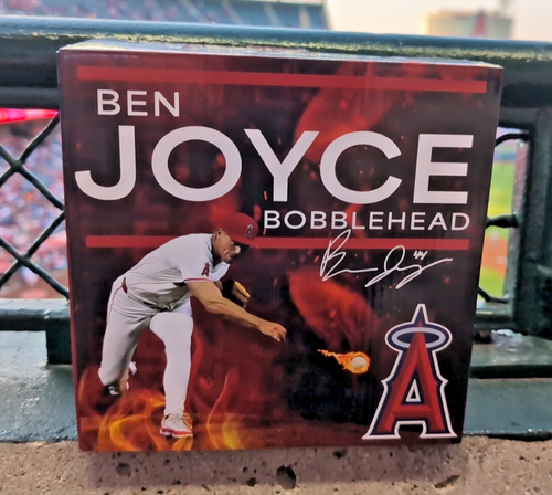 Ben Joyce AND Nolan Schanuel 2025 ANGELS Bobblehead SGA * Pre-Sell * - Picture 3 of 4