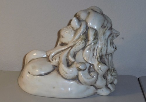 Vintage Kay Finch LION, CAT #849 Freeman & McFarlin, CALIFORNIA Potteries Feline - Picture 2 of 3