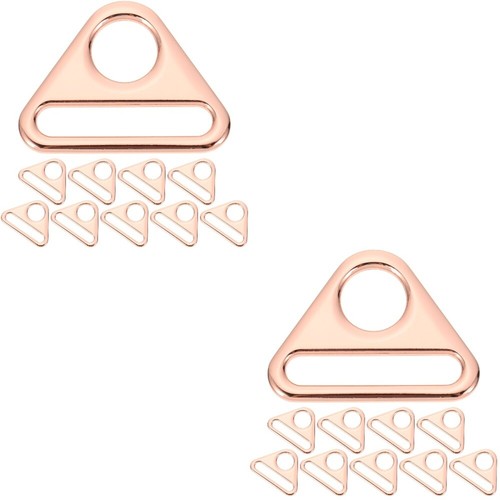 2 Pack Underwear Adjustment Buckle DIY Triangle Buckles Adjustable Crafts - Picture 3 of 12