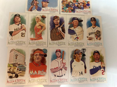 2016 Topps Allen and Ginter Mini A and G Back   Pick your card - FREE SHIPPING