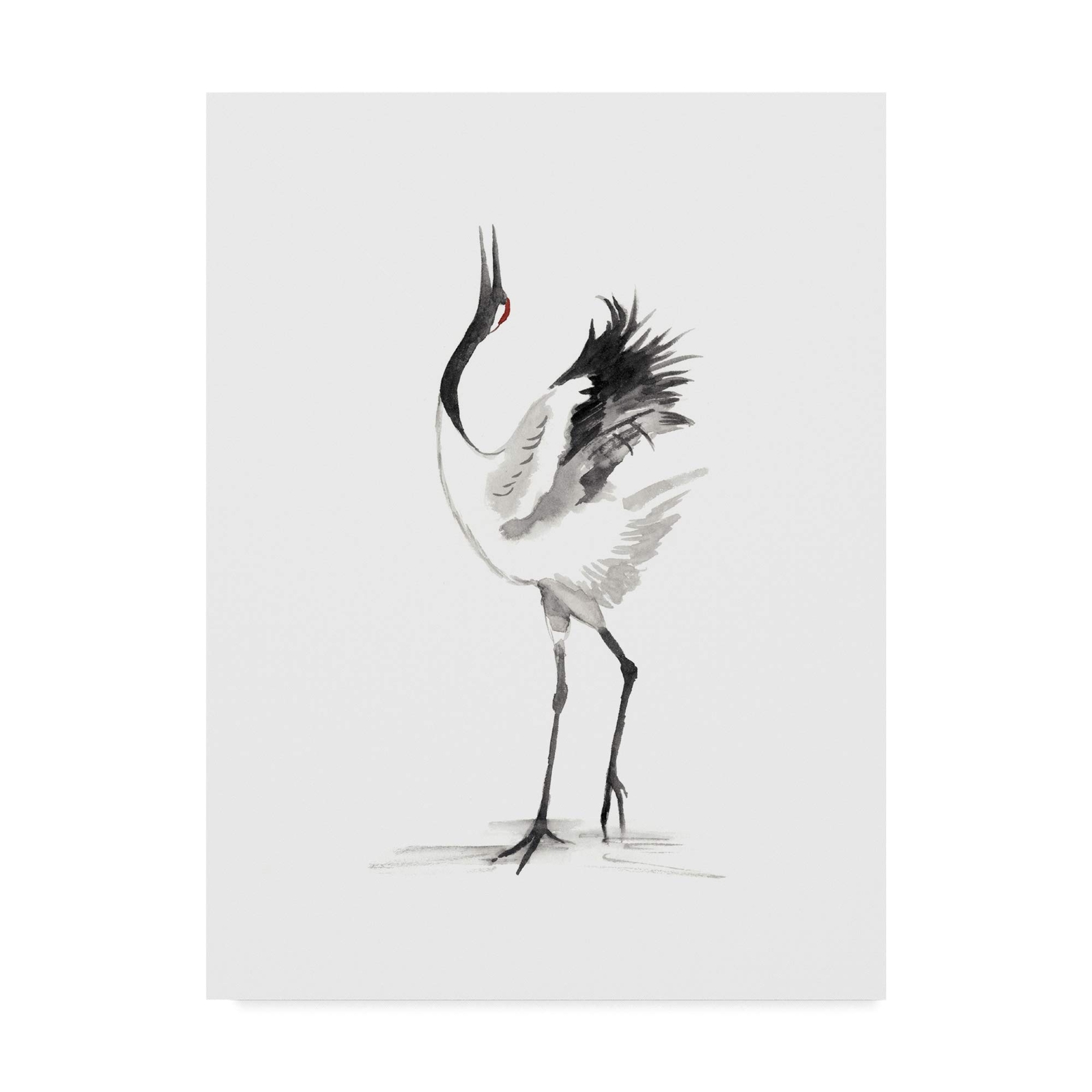 Japanese Cranes IV by Naomi McCavitt, 14x19