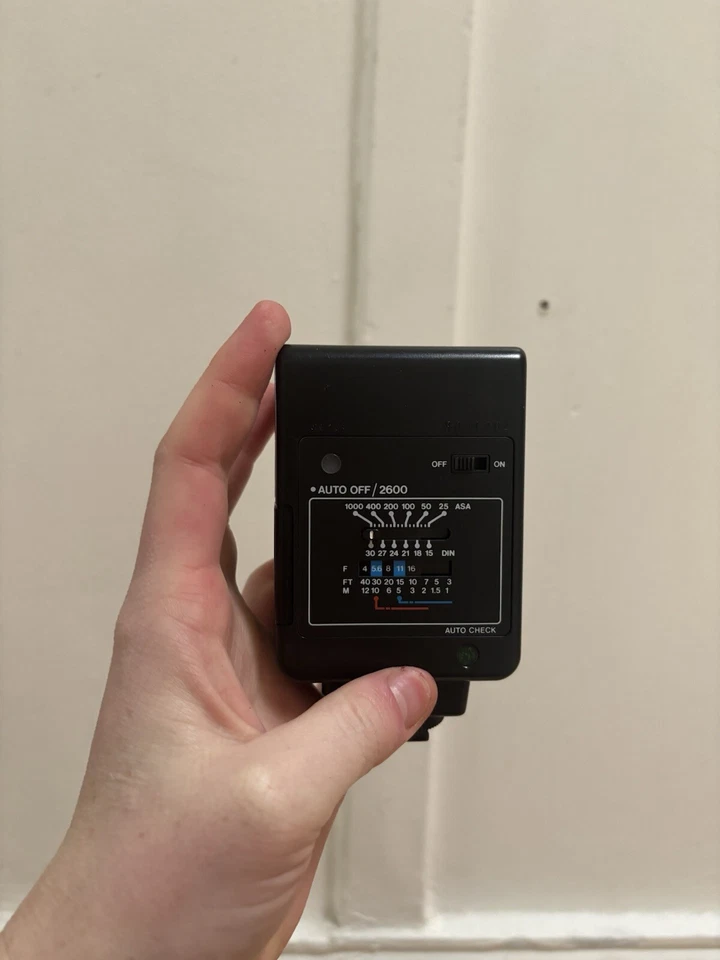 Vivitar Auto 2600 Thyrister Shoe Mount Flash Universal Vintage Photography Photo - Image 2 of 4