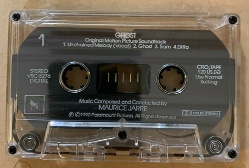 GHOST, SOUNDTRACK BY MAURICE JARRE 1990 US TAPE - Picture 3 of 4