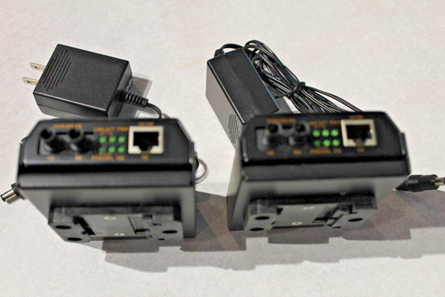 Convertidores de medios de red remotos con montaje en riel DIN SIGNAMAX 065-1000 cantidad 2 + adaptadores - Imagen 2 de 4