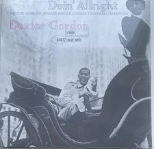 Dexter Gordon 'Doin Allright LP NEW George Tucker Freddie Hubbard Horace Parlan