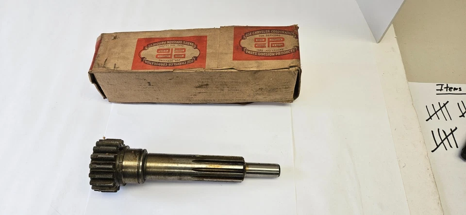 Dodge Truck WD15 1933-1947 transmisión de servicio mediano engranaje de transmisión principal 598479 nuevo en stock Foto 3 de 4