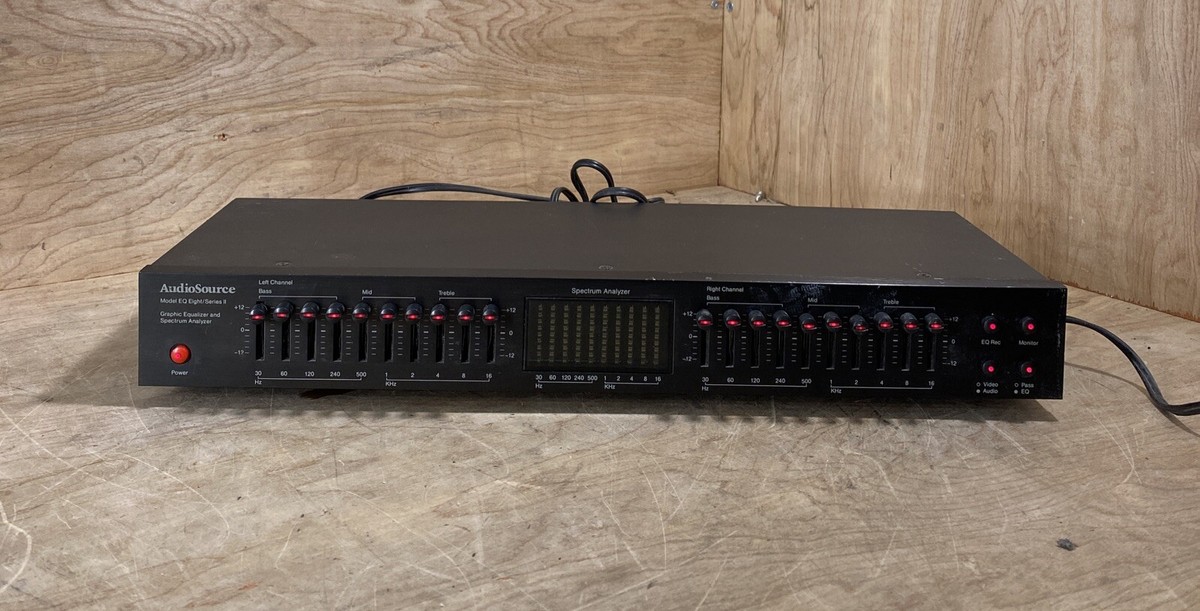 AudioSource Model EQ Eight/Series II 10 Band Graphic AudioSource Model EQ Eight/Series II 10 Band Graphic