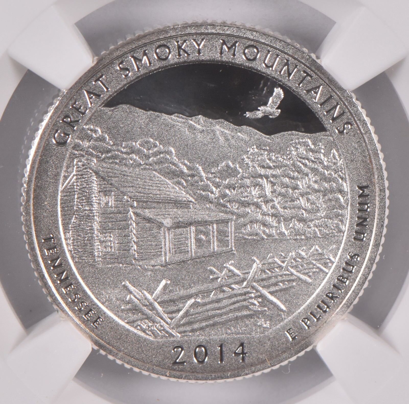 2014S Silver PF69 Great Smoky Mountains Quarter NGC Limited Edition