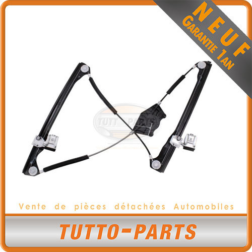 CQX Lève-vitre électrique Avant Gauche Pour Seat Leon Et Toledo 1999-2006 - 4 Portes - Réf 1M0837461A (sans Moteur)