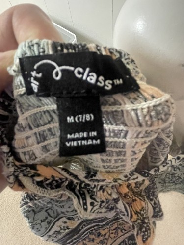 Art Class Floral Girls Pants Romper - Picture 4 of 5