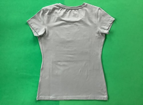 GUESS Los Angeles Women’s Short Sleeve T-Shirt Size SMALL Green w/White, Gold - Picture 4 of 12
