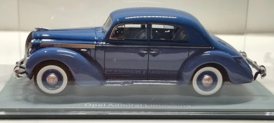 1/43 NEO Scale Models Opel Admiral Limousine "Blue " Unopened Casing, NO Box - Image 2 of 4