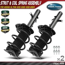 2Pcs Front Complete Strut & Coil Spring Assembly for Nissan Altima 2019-2024 FWD