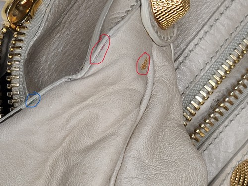 BALENCIAGA Agneau Giant 21 Gold Hardware - Beige - Borsa a tracolla - Foto 14 di 23