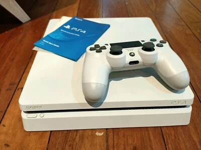 ps4 slim glacier white 500gb