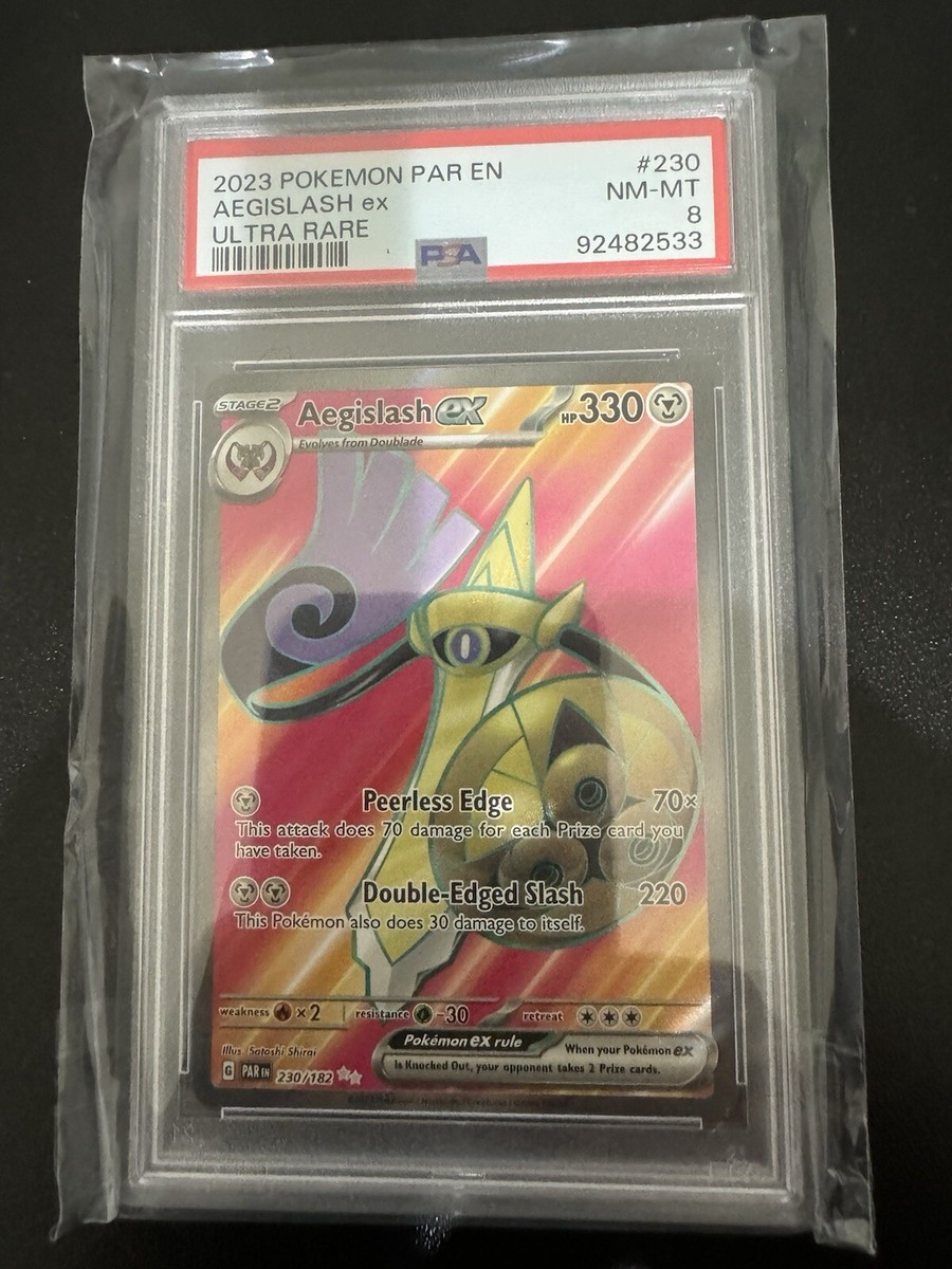 Pokemon TCG Aegislash EX Paradox Rift 230/182 English Full