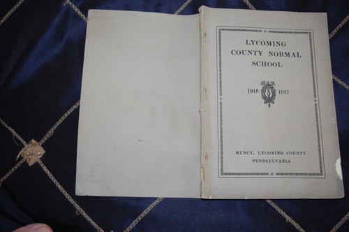 SIEBUNDVIERZIGSTER JAHRESKATALOG LYCOMING COUNTY PENN NORMALSCHULE 1916-1917 - Bild 12 von 12