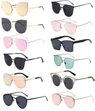 SALE SET OF 12 PAIRS WHOLESALE OF FASHION WOMEN SUNGLASSES METAL FRAME MIX 7