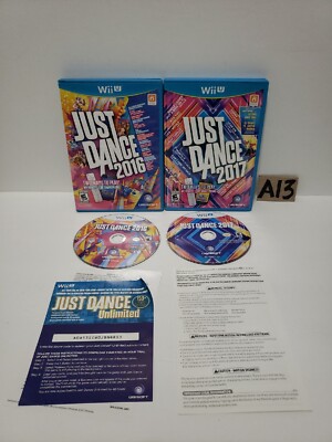 Just Dance 2016 2017 Nintendo Wii U) Complete