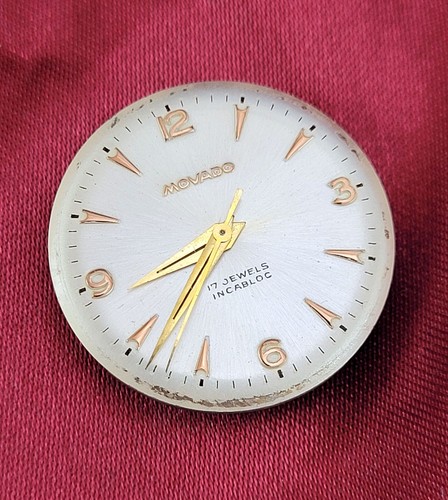 Vintage Movado Automatic (Bumper) Movement Caliber 221 . Running. Ca 1950's - Picture 2 of 8