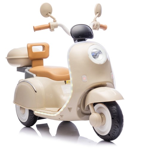 12V Kids Ride On 3 Wheel Electric Motorcycle Large Storage Space For Kids Aged - Picture 9 of 20