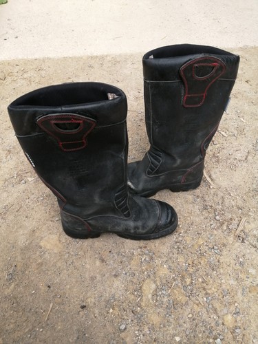 Fire & Rescue YDS Boots Fire Service Firefighter Safety Leather Rigger Crosstech - Picture 5 of 9