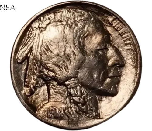 1914 Buffalo Nickel ~ Gem BU ~ Better Date! ~ Better Date!