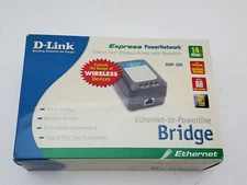 D-Link DHP-100 BDHP100 Ethernet to Powerline Bridge Adapter