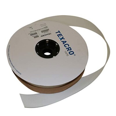 Velcro USA TEXACRO Adhesive-Backed Loop-Side Only: 2'' x75 ft. White