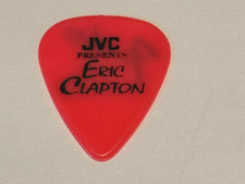 ERIC CLAPTON GUITAR PICK JVC Presents 1992 Concert PROMOTIONAL Tour FENDER NICE!