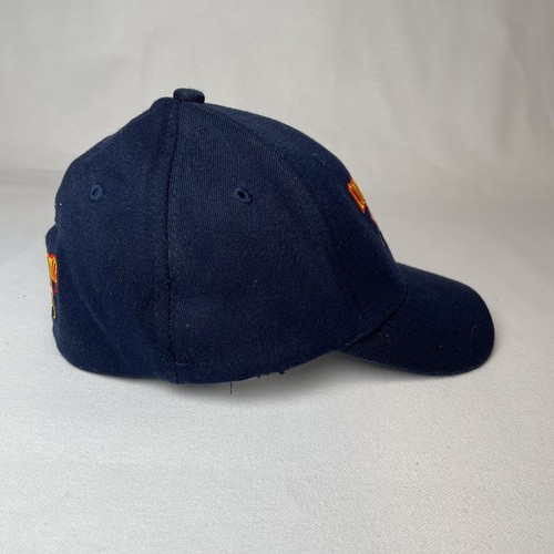 Cooperstown Dreams Park Authentic Fitted Hat All Navy Blue Youth M/L - Picture 5 of 10