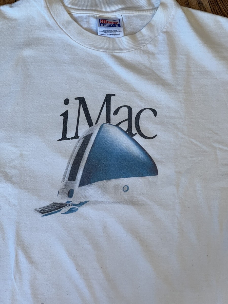 Vintage 90's iMac t shirt Think Different XL computer 100 Vintage 90's iMac t shirt Think Different XL computer 100