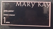 Mary Kay Black Magnetic PETITE PALETTE Compact (Empty)~NIB~ Holds 4 M.K. Shadows