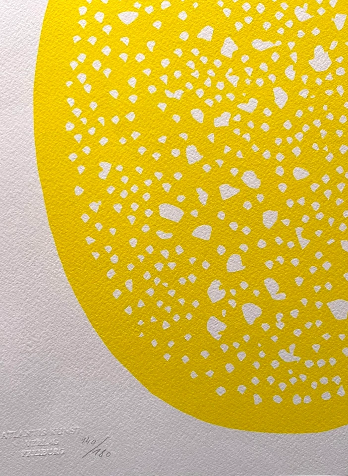 Litografía Lucio FONTANA certificado de autenticidad original firmada pluma numerada a lápiz 180es Foto 4 de 4