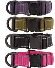 KONG MAX Durable Heavy Duty Dog Collars S M XL Purple Black Green DISCONTINUED 