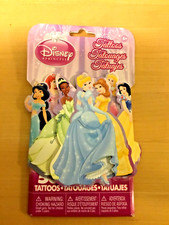 NWT Disney Princess Temporary Body Tattoos Pack Of 50