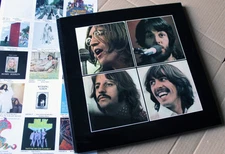  Beatles LET IT BE BOX SET LAMINATED OUTER COVER  EXCELLENT REPLACEMENT +Poster