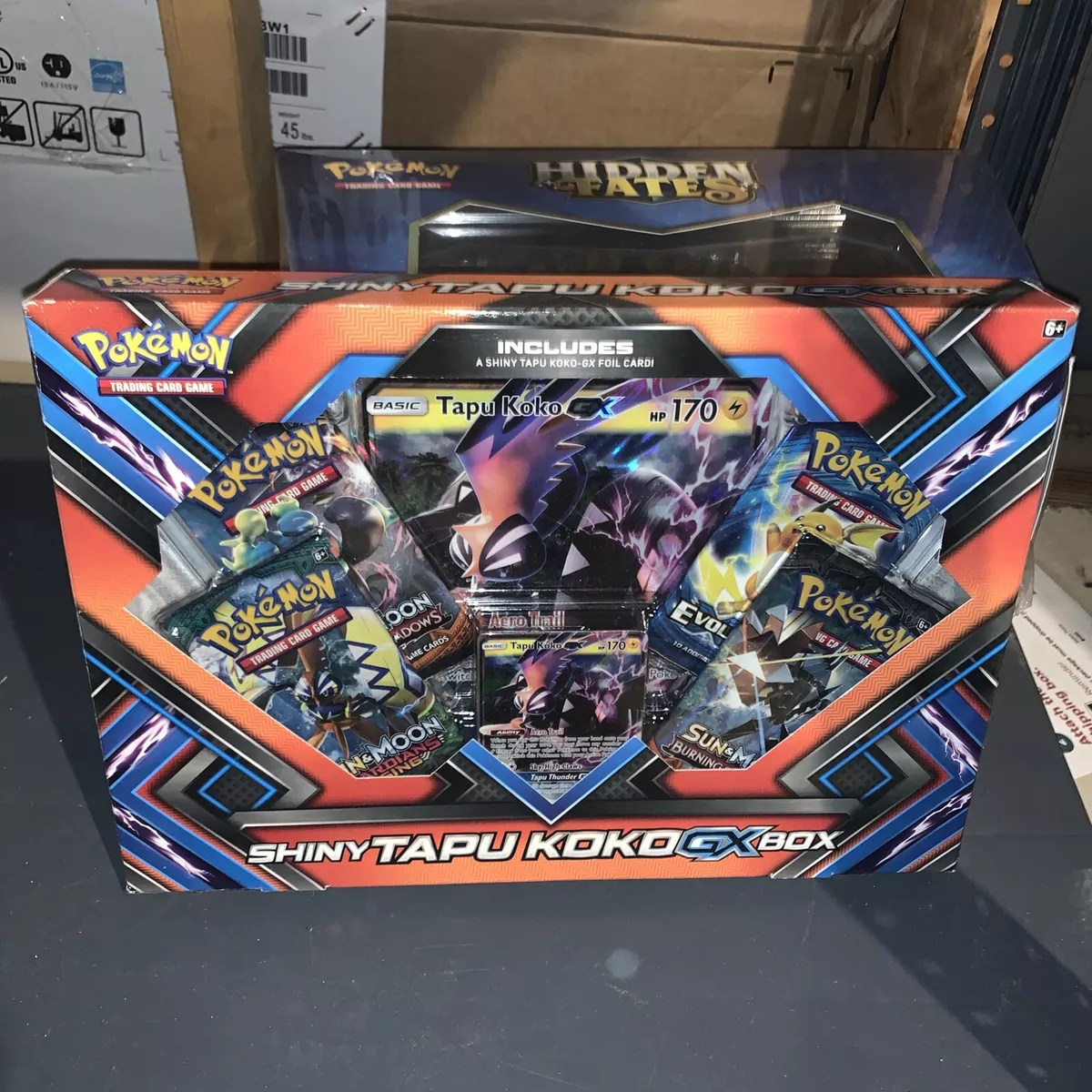 Pokémon TCG: Shiny Tapu Koko GX Box