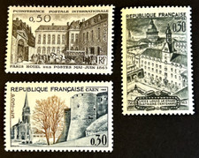 Timbres France série de 1963 N° 1387,1388,1389, neufs** et *