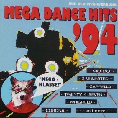 Mega Dance Hits '94 (#zyx55016) Mo-Do, 2 Unlimited, Cappella, Whigfield, .. [CD]
