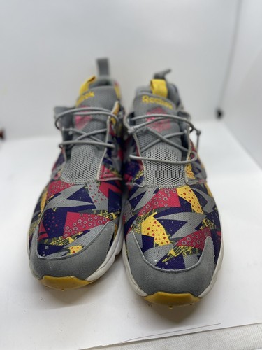 Mens Reebok Furylite Graphic LA Los Angeles Lakers Hollywood Sz 12 Rare Shoe - Picture 2 of 10