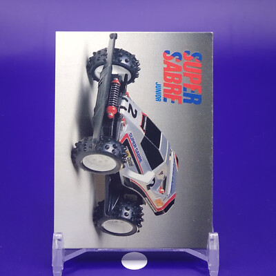 Super Sabre Junior Racer Mini 4WD Card Shogakukan Japanese