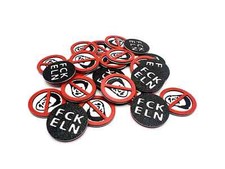 FCK ELN/NO Elon Musk Einkaufswagenchip, Wagenl&ouml;ser, Einkauf Chip, Einkaufschip