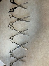 Barbering Shears Lot Right Hand various lengths