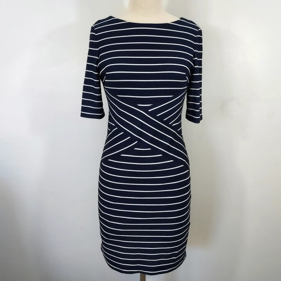 Платье-футляр женское Jessica Howard размер 10P эластичное с подкладкой короткий рукав карьерное - Изображение 2 из 4