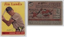 1958 Topps Jim Landis (Team Name in White) #108