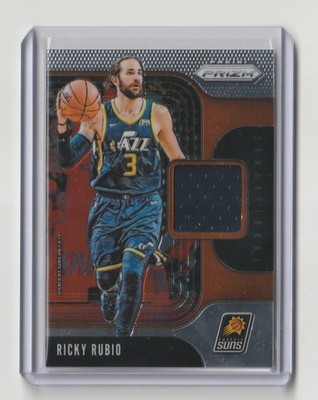 2019-20 Panini Prizm - Sensational Swatches Jersey #SS-RRU Ricky Rubio